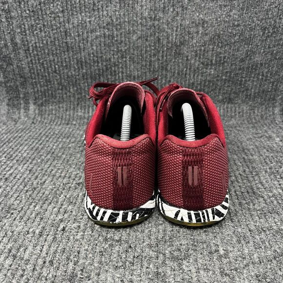 NOBULL Trainer Low Cabernet Zebra Red Athletic CrossFit Training Shoes Mens 9.5 - Picture 4 of 8